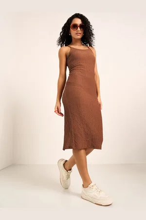 PEOPLE Shoulder Straps Sheath Dress