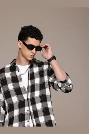 Roadster The Life Co. Checked Relaxed Fit Casual Shacket
