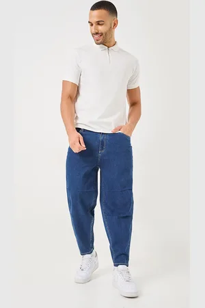Styli Men Cotton Stretch Balloon Fit Jeans