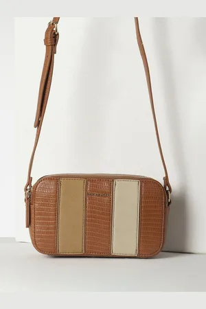Van Heusen Colourblocked PU Structured Sling Bag