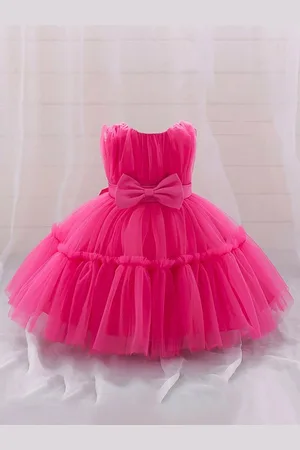 Miss & Chief Embellished Net A-Line Dress