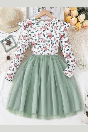 Miss & Chief Embellished A-Line Dress