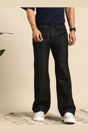 Mast & Harbour Men Relaxed Fit Panelled Jeans