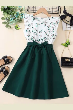Miss & Chief Embellished A-Line Dress