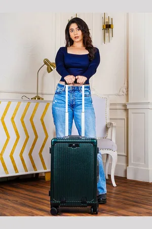 THE CLOWNFISH Ambassador Medium Hard Case Trolley Suitcase