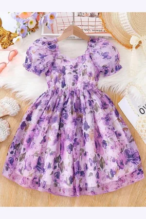 Miss & Chief Embellished Crepe A-Line Dress
