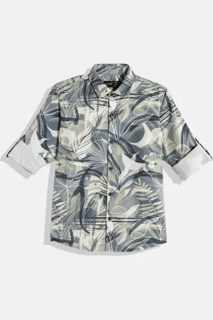 CAVIO Boys Comfort Printed Pure Cotton Casual Shirt
