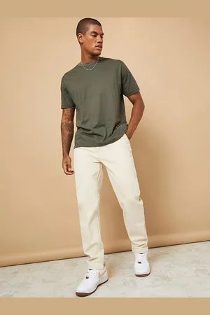 Styli Men Slim Fit Mid Rise Clean Look Stretchable Denim Jeans