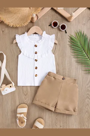 YK Girls Top With Shorts