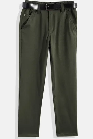 CAVIO Boys Wrinkle Free Chambray Trousers