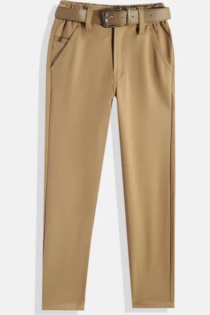 CAVIO Boys Wrinkle Free Chambray Trousers