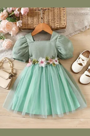 Miss & Chief Embellished A-Line Dress