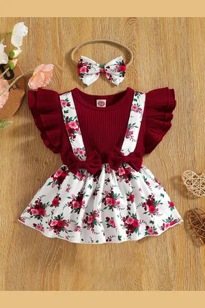 Miss & Chief Embellished A-Line Dress