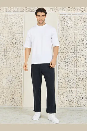 Styli Men Grey Relaxed Fit Mid-Rise Clean Look Stretchable Jeans