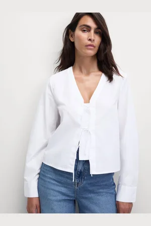 Marks & Spencer Cotton Shirt Style Top