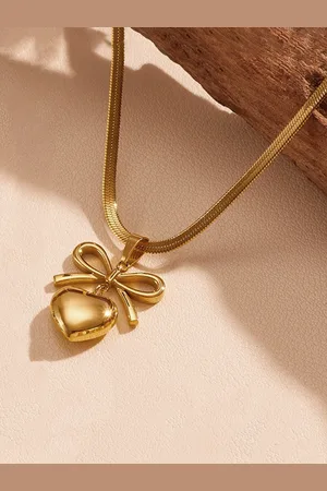 Jewels Galaxy Gold-Plated Contemporary Pendants with Chains
