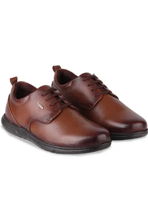 Red Chief Men Round Toe Formal Derby Shoes