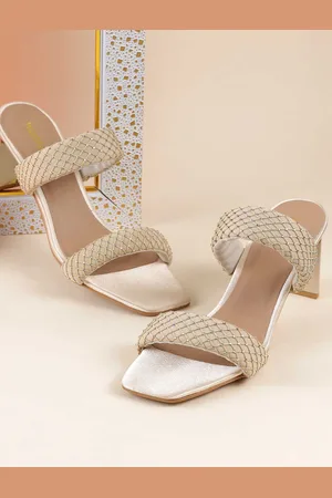 All Things Mochi Women Embellished Block Sandals