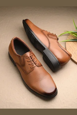 FRESH 1947 FEET Men Leather Lace-Ups Formal Derbys