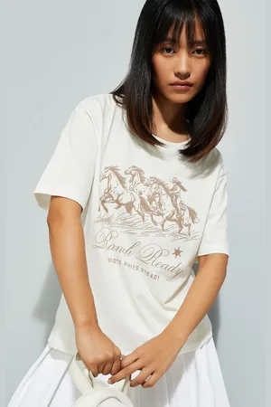 Max Collection URB_N Women Relaxed Fit Graphic T-shirt