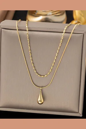 Jewels Galaxy Gold-Plated Necklace