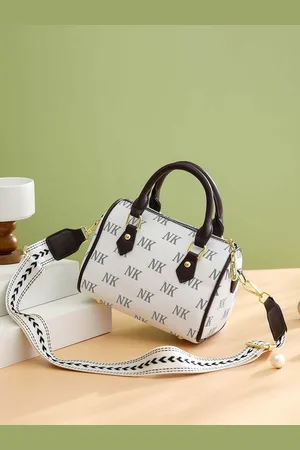 Diva Dale Women Typography Printed Bowling Sling Bag