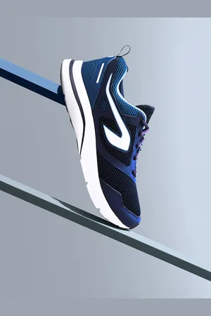 DECATHLON Men Navy Blue Mesh Running Shoes
