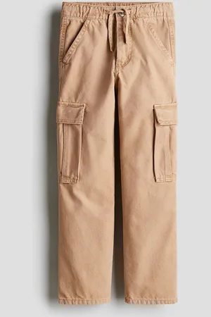 H&M Boys Canvas Cargo Trousers