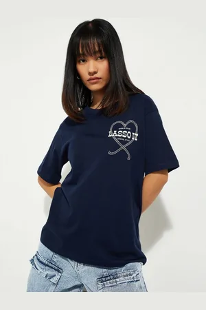 Max Collection URB_N Women Relaxed Fit Back Graphics T-shirt