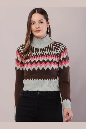 NoBarr Women Ethnic Motifs Printed Pullover