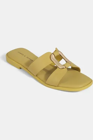 LEMON & PEPPER Women One Toe Flats