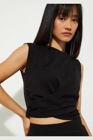 Max Collection URB_N Women Overlapping Crop T-shirt