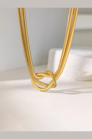 Jewels Galaxy Gold-Plated Necklace