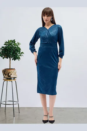 DressBerry Women Bodycon Midi Dress