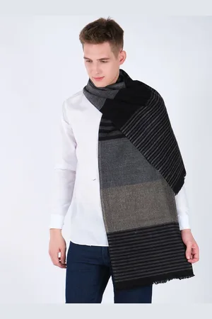 Mast & Harbour Unisex Self Design Scarf