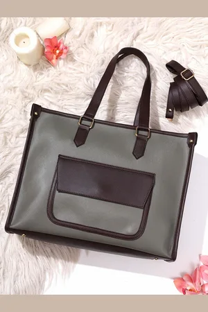 Legal Bribe Women Colourblocked Shopper Tote Bag