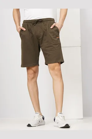 The Indian Garage Co Men Slim Fit Regular Shorts