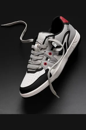 The Souled Store Urban Blaze Tokyo Men Colourblocked PU Sneakers