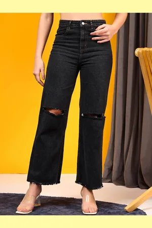 KOTTY Women Jean High-Rise Mildly Distressed Jeans