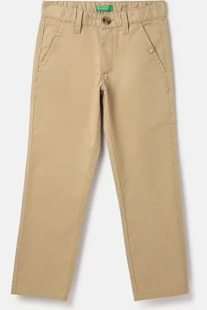 Benetton Boys Slim Fit Trousers