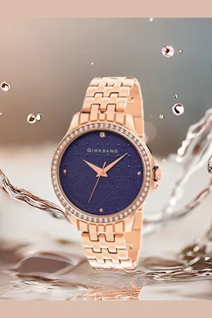 Giordano Women Embellished Dial Water Resistant Analogue Watch GD-4209-22