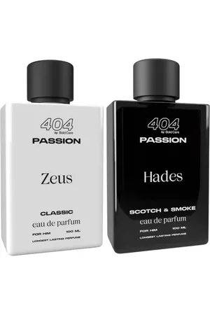 Bold Care Men Set Of 2 Zeus Classic & Hades Scotch & Smoke Long Lasting EDP - 100 ml Each