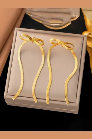 Jewels Galaxy Contemporary Drop Earrings