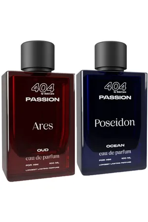 Bold Care Men Set Of 2 Ares Oud & Poseidon Ocean Long Lasting EDP - 100 ml Each