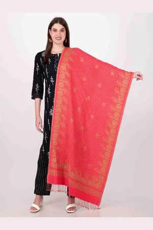 DressBerry Women Self Design Wool Acrylic Scarf