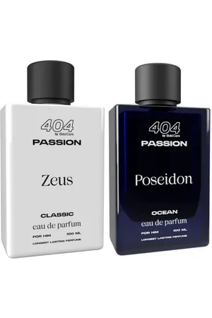 Bold Care Men Set Of 2 Zeus Classic & Poseidon Ocean Long Lasting EDP - 100 ml Each