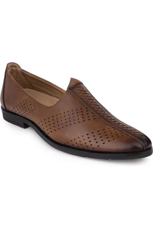 HERE&NOW Men Round Toe Formal Brogues