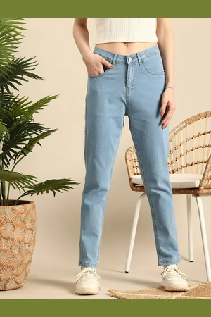 Mast & Harbour Women Boyfriend Fit Stretchable Jeans