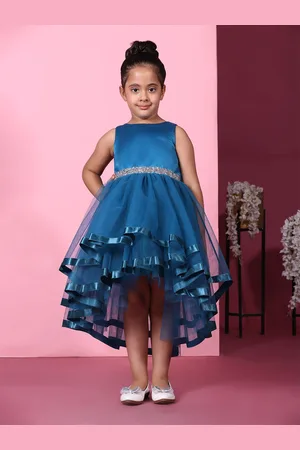 Toy Balloon Kids Girls Applique Net Fit & Flare Dress