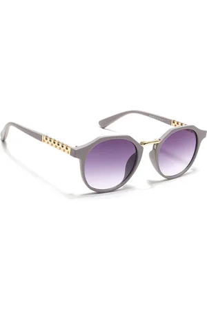 VOYAGE Women Round Sunglasses with UV Protected Lens 15034MG6429